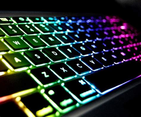 Rainbow Backlit Keyboard – Novelty Gift Ideas