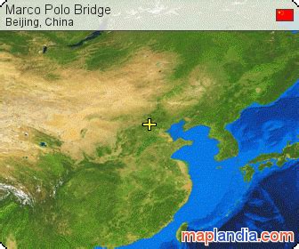 Marco Polo Bridge | Beijing Google Satellite Map