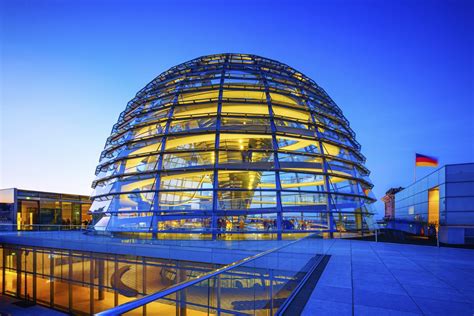 Reichstag dome in Berlin at dusk – Refractive Surgery Alliance Society