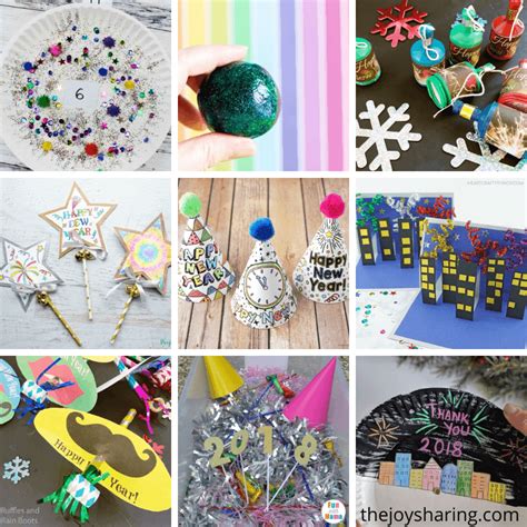 20+ New Year's Crafts To Kick Off The Year - The Joy of Sharing