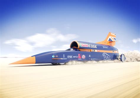 Bloodhound SSC Land Speed Record Braking Car Set to Make Full Debut on 24 September - autoevolution