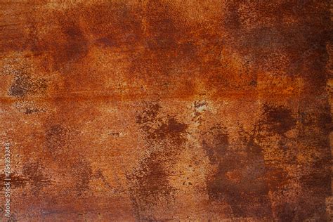 Grunge rusted metal texture. Rusty corrosion and oxidized background. Worn metallic iron panel ...