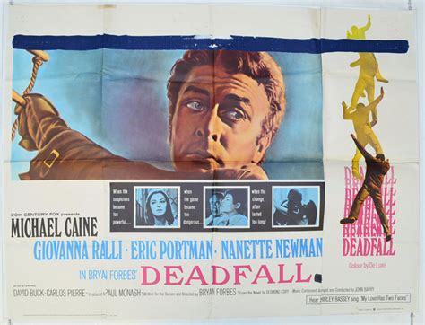 Deadfall - Original Cinema Movie Poster From pastposters.com British Quad Posters and US 1-Sheet ...