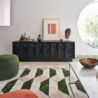 Cobble Round Ottoman - Small | West Elm