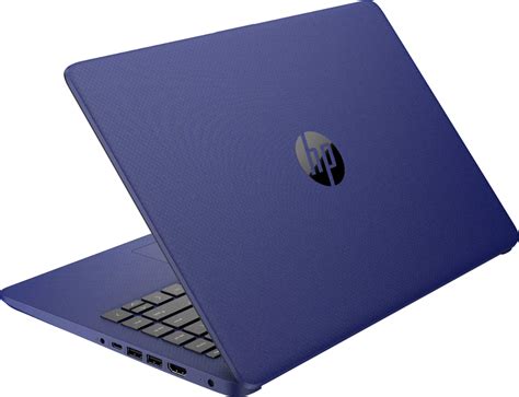 Best Buy: HP 14" Laptop Intel Celeron 4GB Memory 64GB eMMC Indigo Blue ...