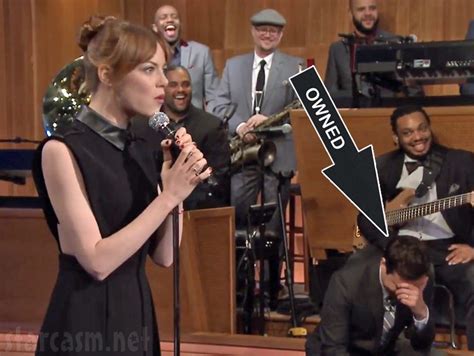 Watch Emma Stone own Jimmy Fallon in a lip sync battle!