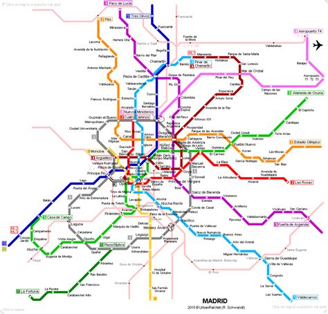 Spain Metro Map - ToursMaps.com