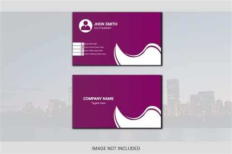 Premium Vector | Corporate business cards template