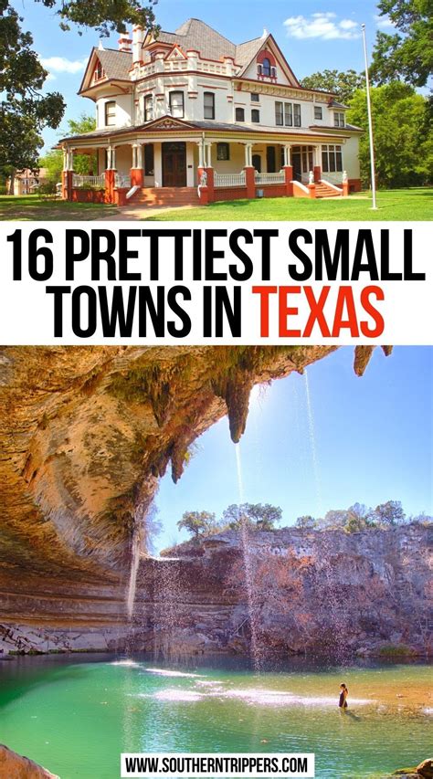 16 Prettiest Small Towns in Texas | Texas travel weekend getaways, Road trip places, Usa travel ...