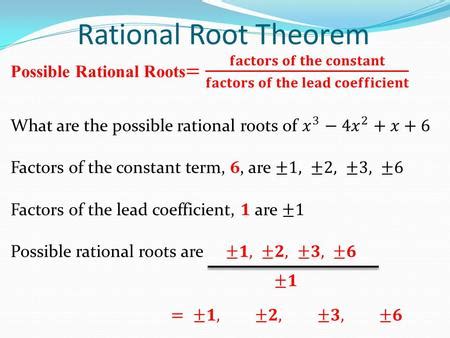 Section 4.4 Theorems about Zeros of Polynomial Functions Copyright ...