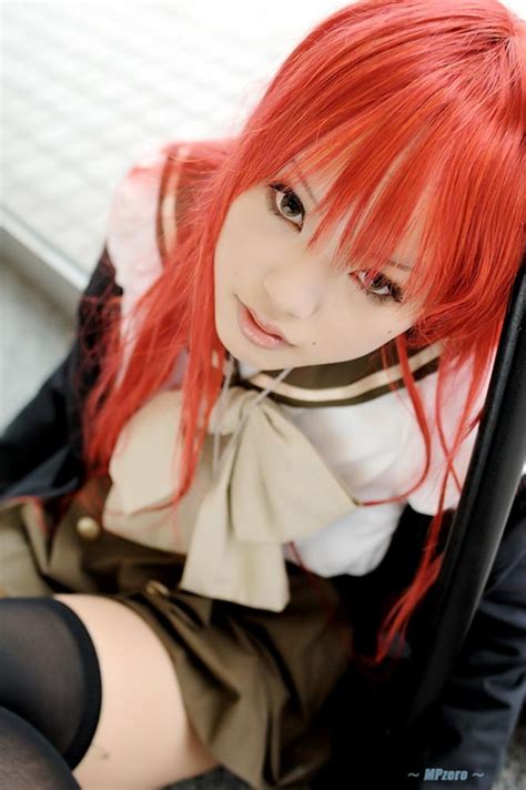 Kipi Cosplay as Shana Character - MyAnimeGirls 2014