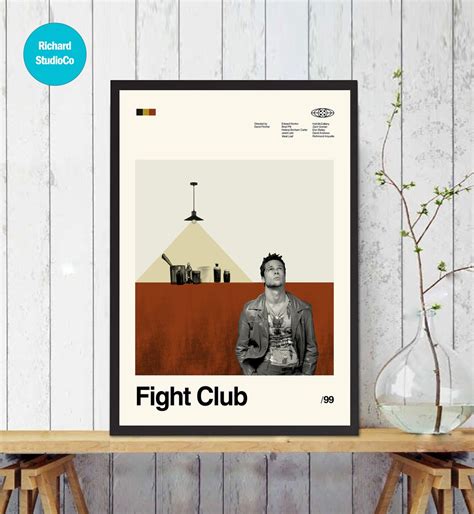 Fight Club Poster Fight Club Print Fight Club Art Fight - Etsy