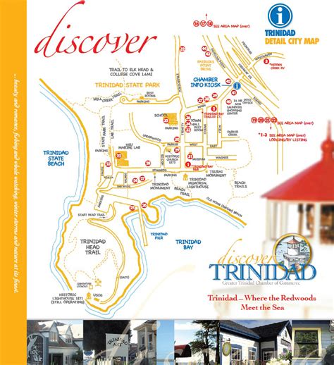 Maps Trinidad, California - Trinidad Tourism Lodging Association, where the redwoods meet the ...