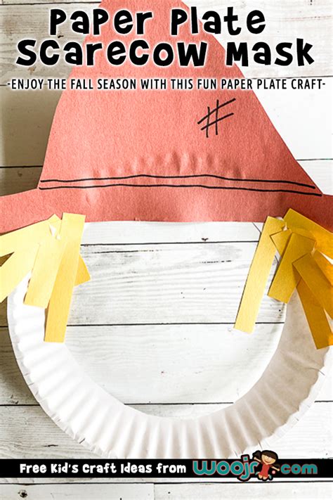 Paper Plate Scarecrow Craft | Woo! Jr. Kids Activities : Children's ...