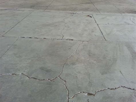 ENECON - Cracked Concrete Floor Repair - Repair & Maintenance Polymers