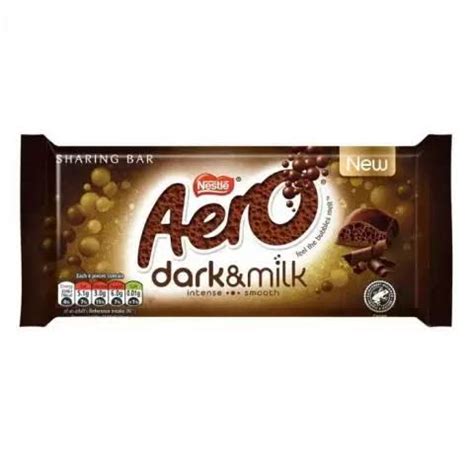 Aero Dark and Milk Chocolate Bar 90g – Korat Chef