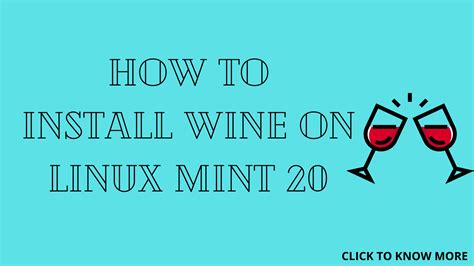 How to install Wine on Linux Mint 20