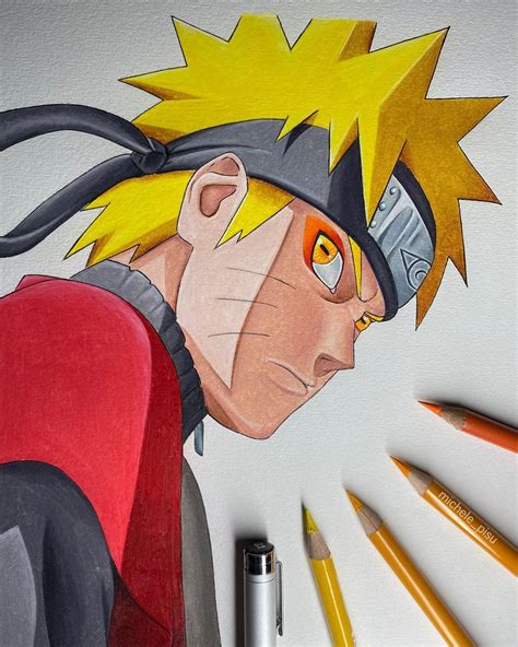 NARUTO SAGE MODE ️... in 2020 | Drawings