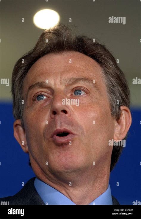 Tony Blair at the London Business School Stock Photo - Alamy