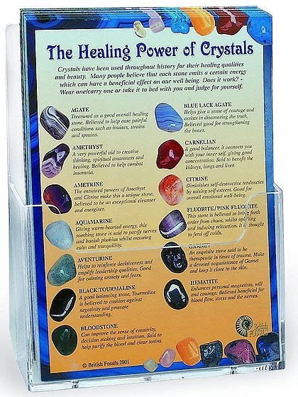 Healing Power of Crystals Cards | Healing powers, Power crystals, Crystals