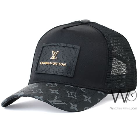 Louis Vuitton LV baseball black cap men | Watches Prime