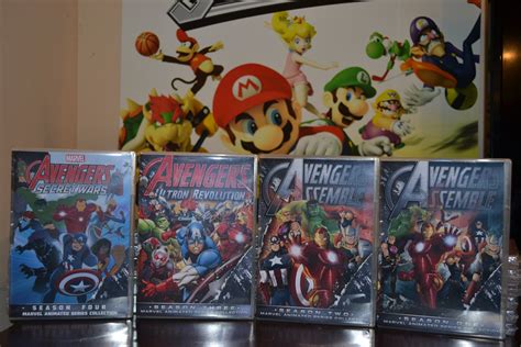 Avengers Assemble The Complete Seasons 1-4 DvD Set – New Line Anime Shop