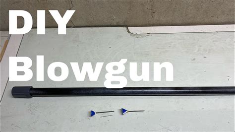 How To Make A DIY BLOWGUN | Super Simple Build! - YouTube