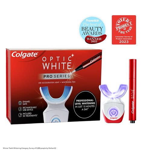 Colgate® Optic White™ Pro Series LED Teeth Whitening Kit