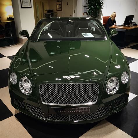 Is this Bentley green or dark green or British... / Cars & Life | Bentley car, Sports cars ...