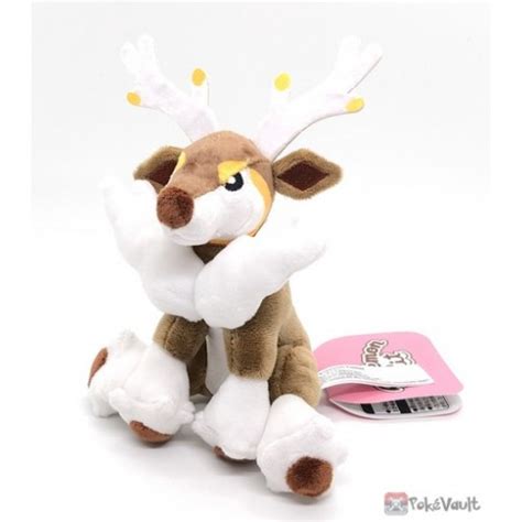 Pokemon Center 2023 Sawsbuck Winter Form Pokemon Fit Series #6 Small Plush Toy