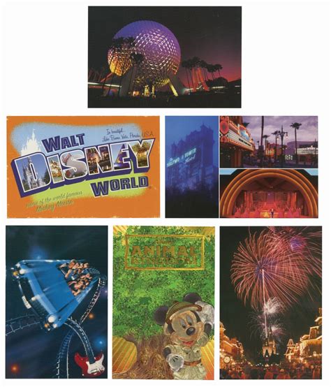 Collection of (38) Walt Disney World Postcards. - Van Eaton Galleries