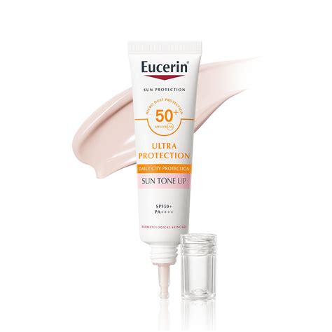 Eucerin Sun Tone-Up SPF 50 - Facial Sunscreen for All Skin Types