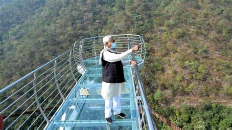 Bihar's first glass skywalk bridge in Rajgir to offer great view, check ...