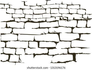 White Brick Wall Texture Pattern Vector Stock Vector (Royalty Free) 1313196176 | Shutterstock