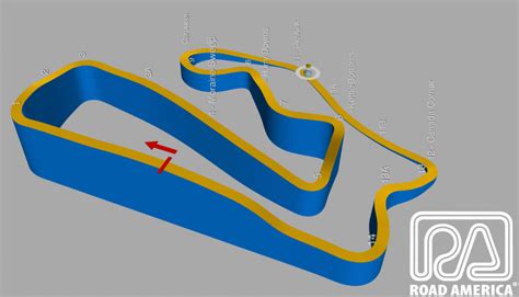 Road America Map 2024 - Addie Anstice