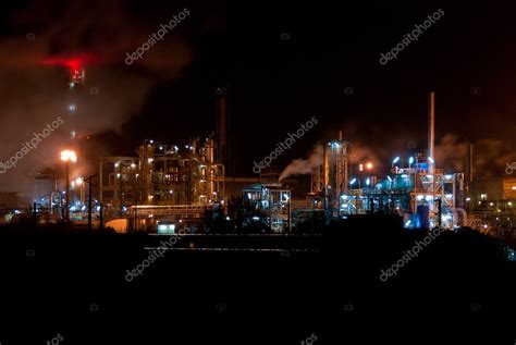 Industrial night view — Stock Photo © homydesign #4648737