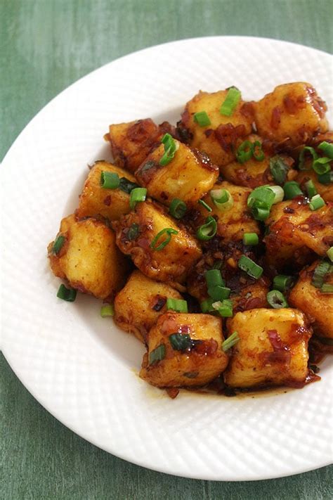 Paneer Manchurian Dry Recipe (How to make Dry Paneer Manchurian)