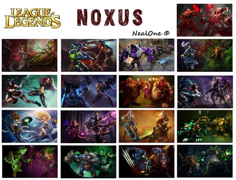 Noxus - Champions by NealOne on DeviantArt