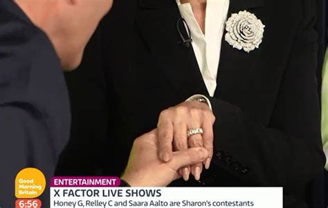 Sharon Osbourne shows off new wedding ring from Ozzy