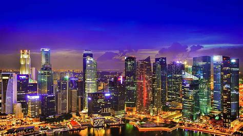 Cool City – city awesome singapore at night cool pc singapore city HD wallpaper | Pxfuel