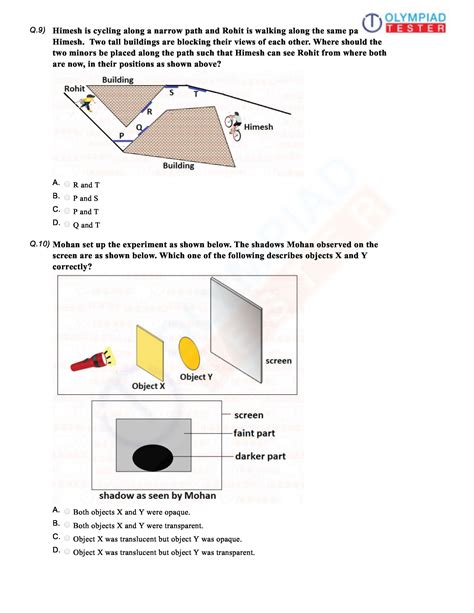 Light Reflection Worksheet Pdf