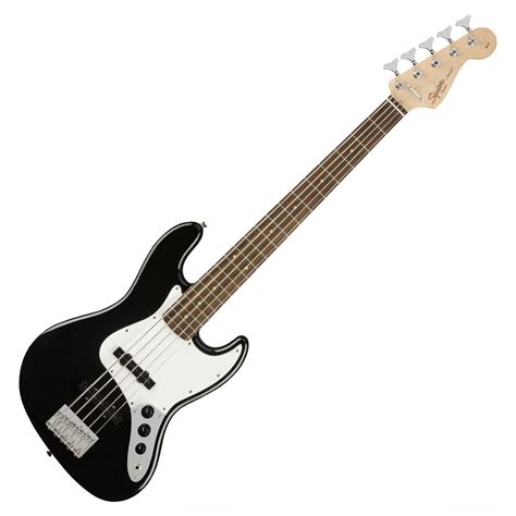 Squier Affinity Jazz Bass V 5-String, Black at Gear4music