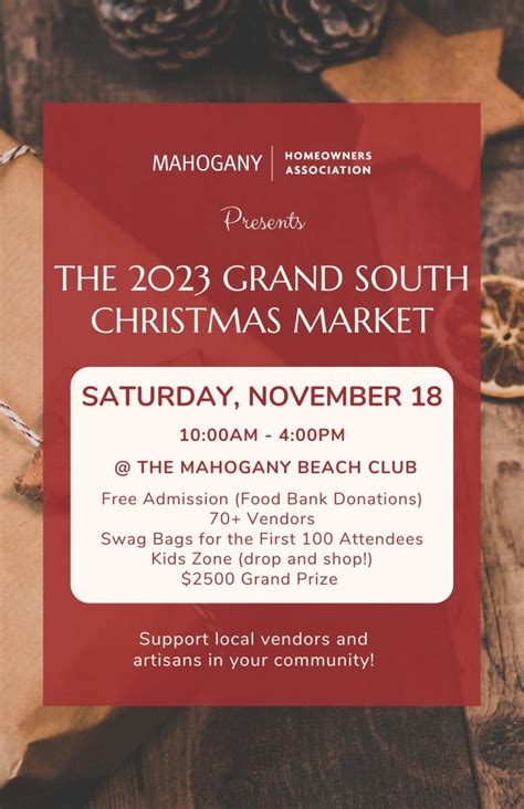 Grand South Christmas Market - Eventeny