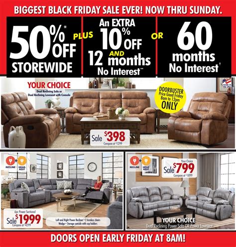 Black Friday Specials | Powell's Furniture and Mattress | Fredericksburg, Richmond ...