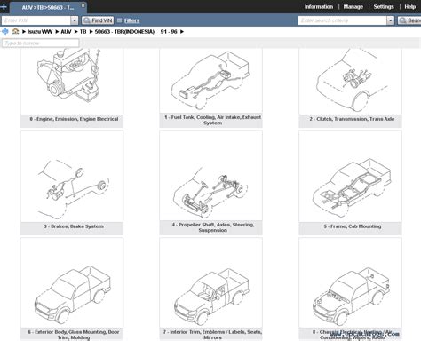 Isuzu Worldwide 2014 Spare Parts Catalog Download