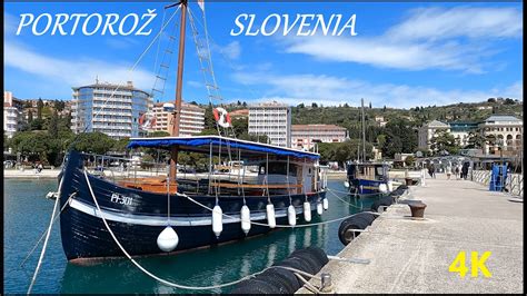 PORTOROŽ | SLOVENIA - Walking Tour - 4K - YouTube