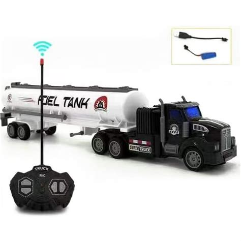 Wireless Remote Control Transporter Container Truck Simulation Heavy Truck Toy - Walmart.com