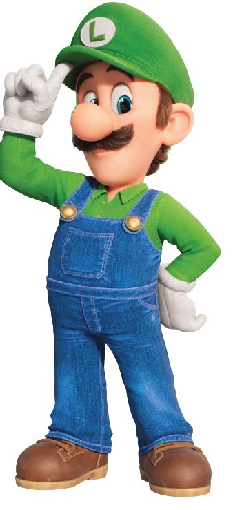 Luigi The Super Mario Bros Movie Png Render by GruYDruAmarillo on ...