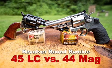 45 Long Colt vs 44 Magnum - What's the Better Round for You?