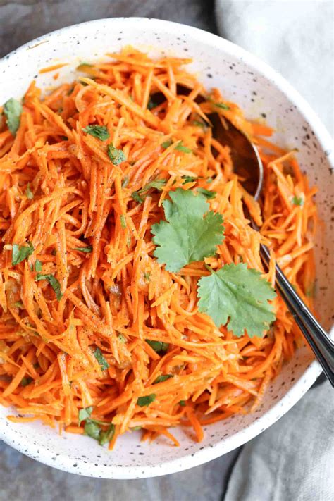 Korean Carrot Salad Recipe - Valentina's Corner